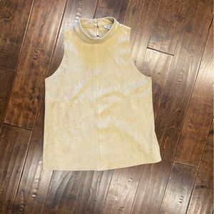 NWOT Naked Zebra Sleeveless top size small